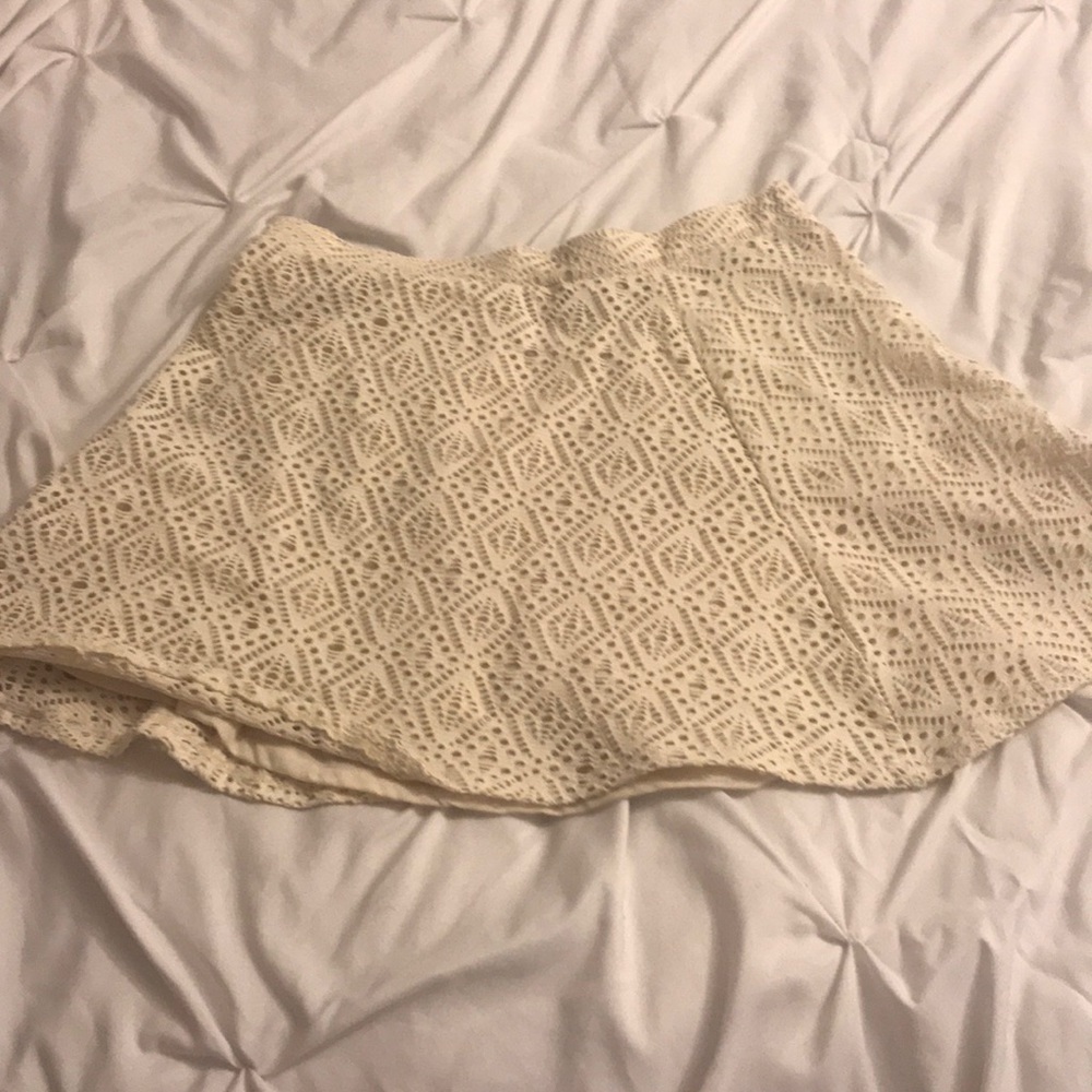 Off White Skirt